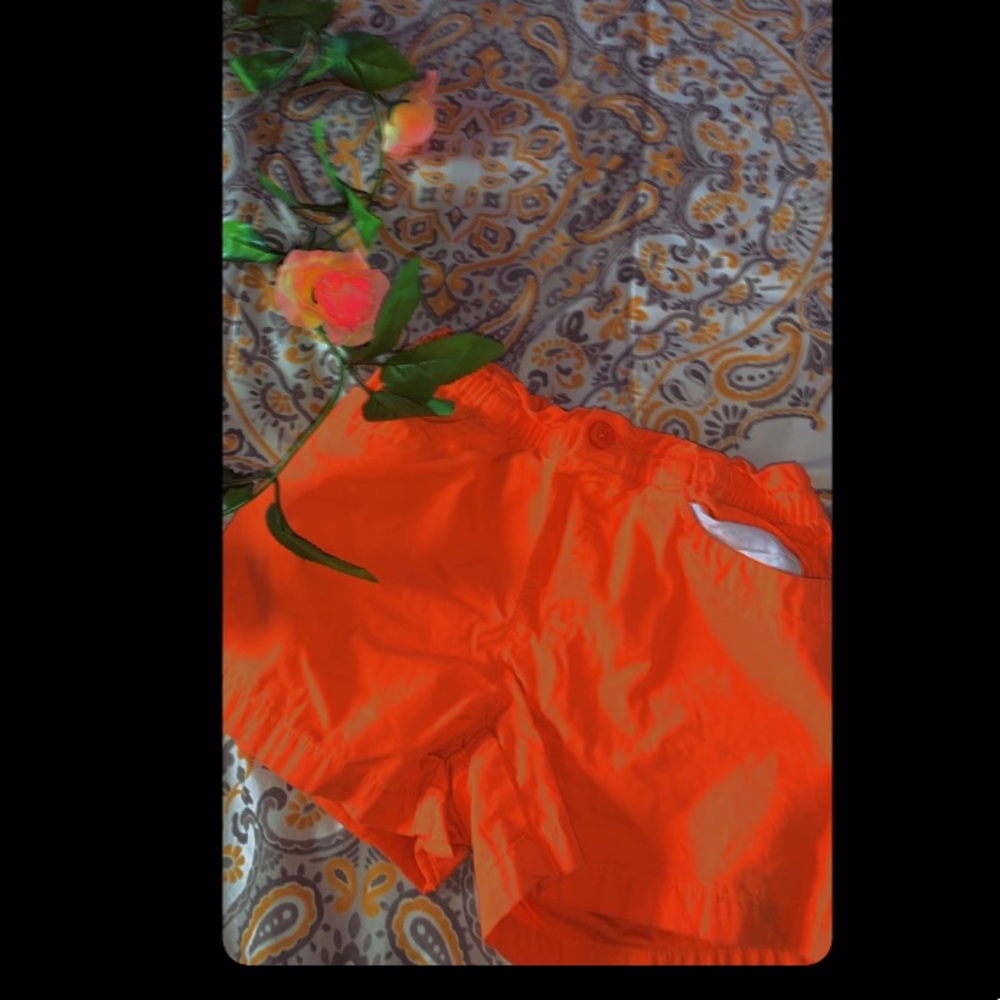 Orange shorts size 10-12 from crazy 8